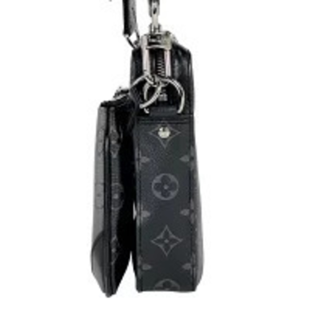 Louis Vuitton Shoulder Noir Trio Reverse Monogram Clutch Eclipse Bag Messenger